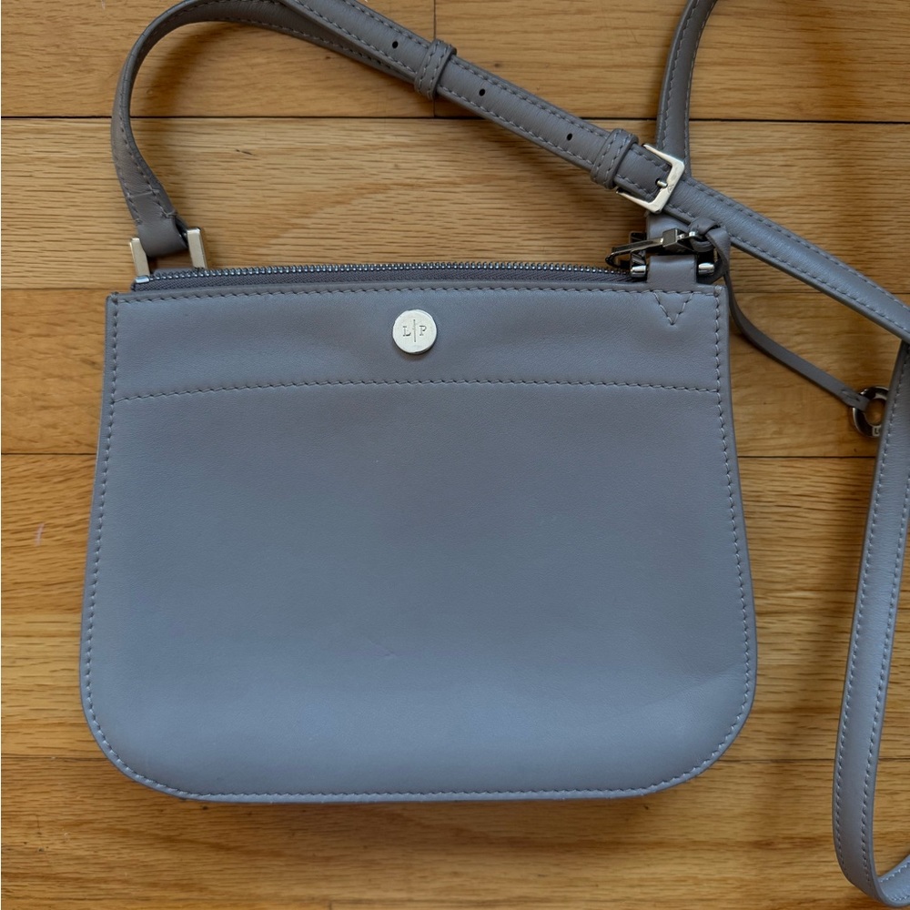 Loro Piana Milky Way Bag in Grey Leather